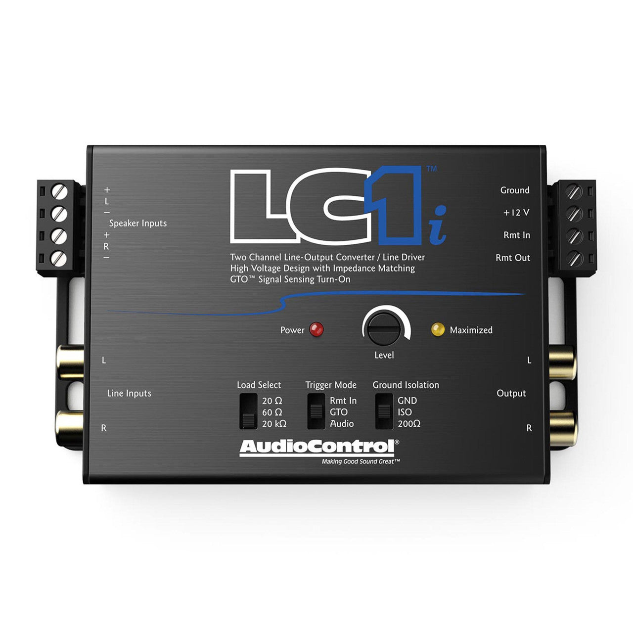 Audio Control LC1I Active 2-Channel Line Driver/Output Converter with Impedance - View 1