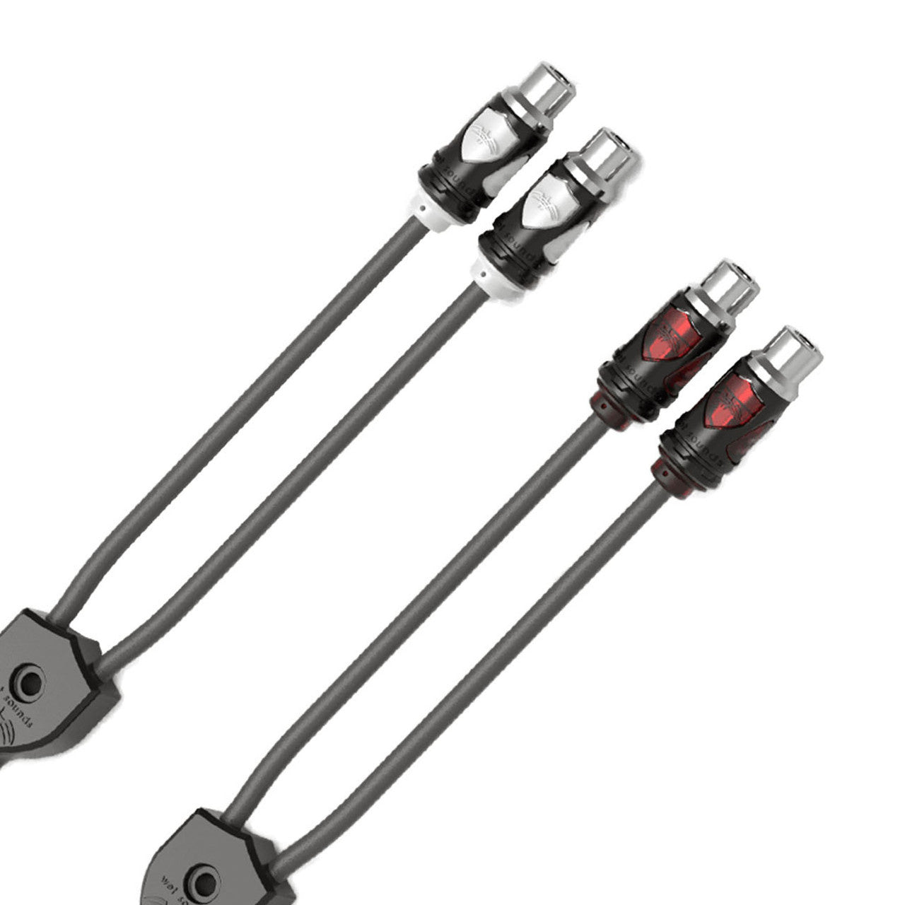 Wet Sounds WWX-RCA M-2F Y RCA Y Adapter Male To 2 Female - View 2