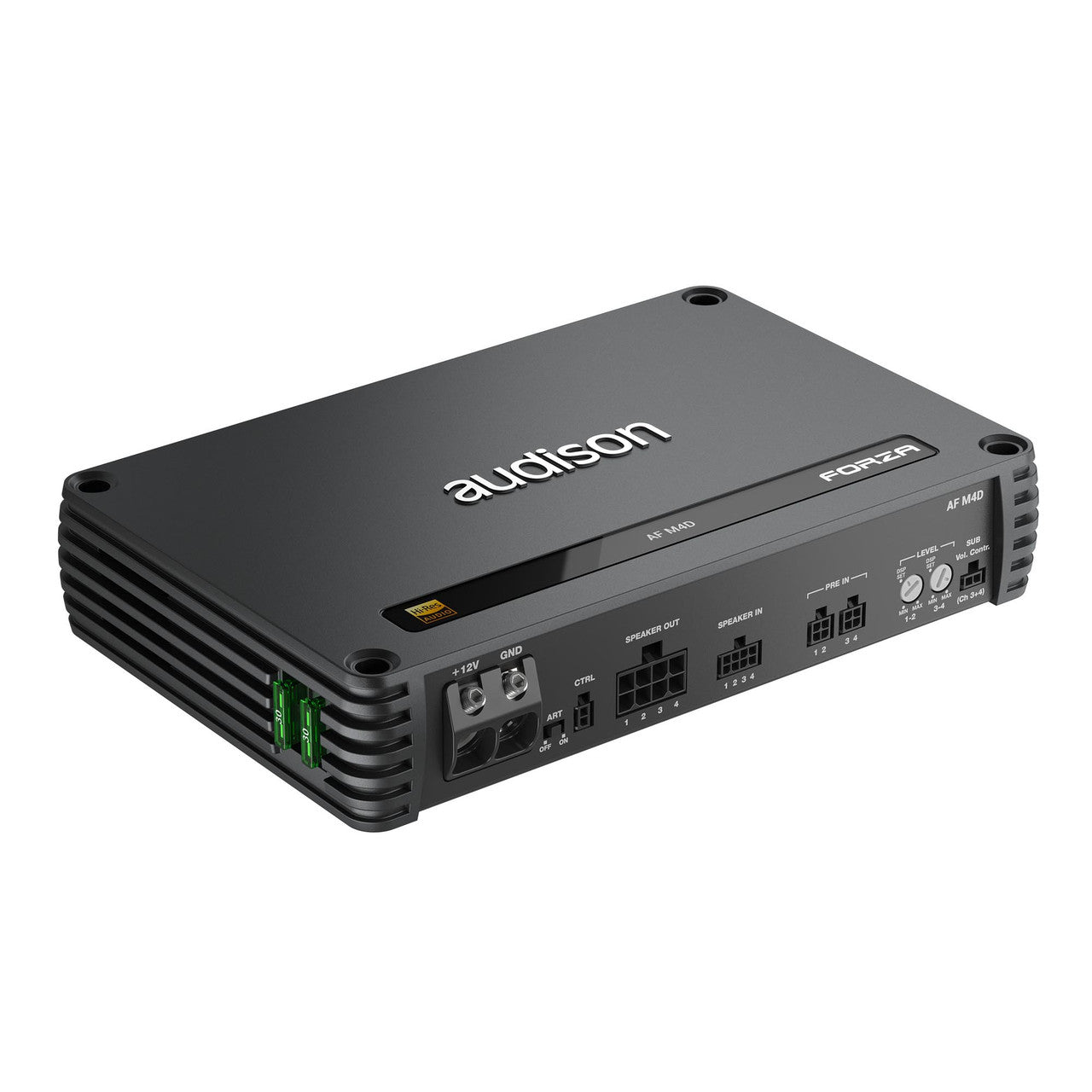Audison - AF-M4D Audison AF-M4D Forza AF M4D D Class 4 CH Amplifier - 4 x 160W a - View 1