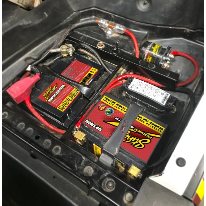Stinger SPXRZRBAT2 Second Battery Installation Kit for 2014+ Polaris RZR