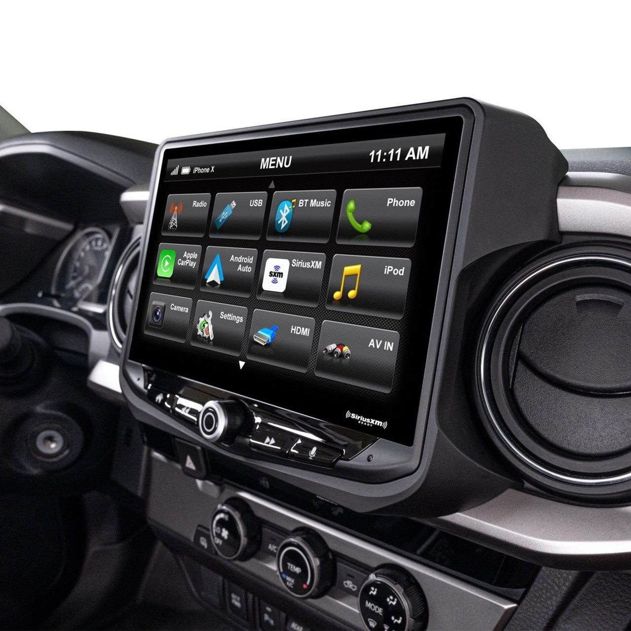 Stinger SR-TAC16H RadioPro 2016-2021 Toyota Tacoma Installation Kit for HEIGH10® Multimedia Head Unit w/ Apple Car Play