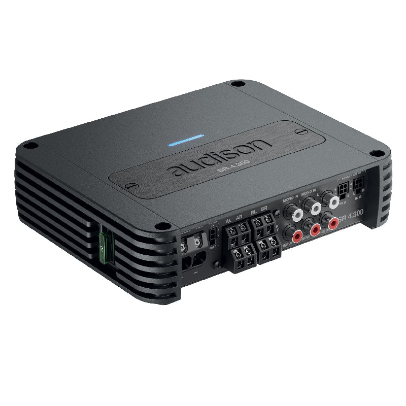 Audison SR 4.300.2 SR.2 Series 130W x 4 RMS @2Ohms Class D 4-Channel Amplifier