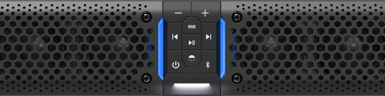 Wet Sounds STEALTH XT 8-B All-In-One Amplified Bluetooth® Soundbar With Remote - View 8
